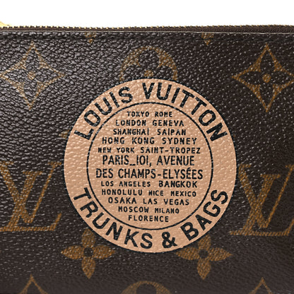 Louis Vuitton Monogram Complice Trunks and Bags Mini Pochette Accessories Beige 8 of 11