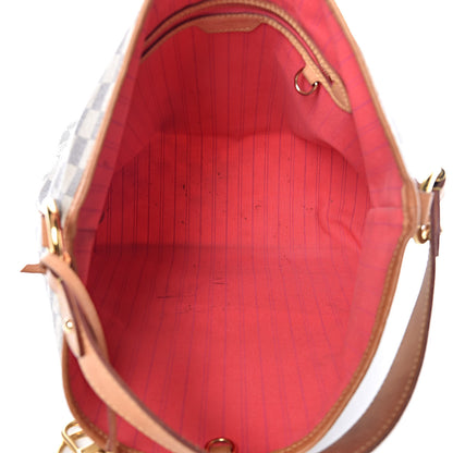 Louis Vuitton Damier Azur Delightful PM Pink 5 of 22