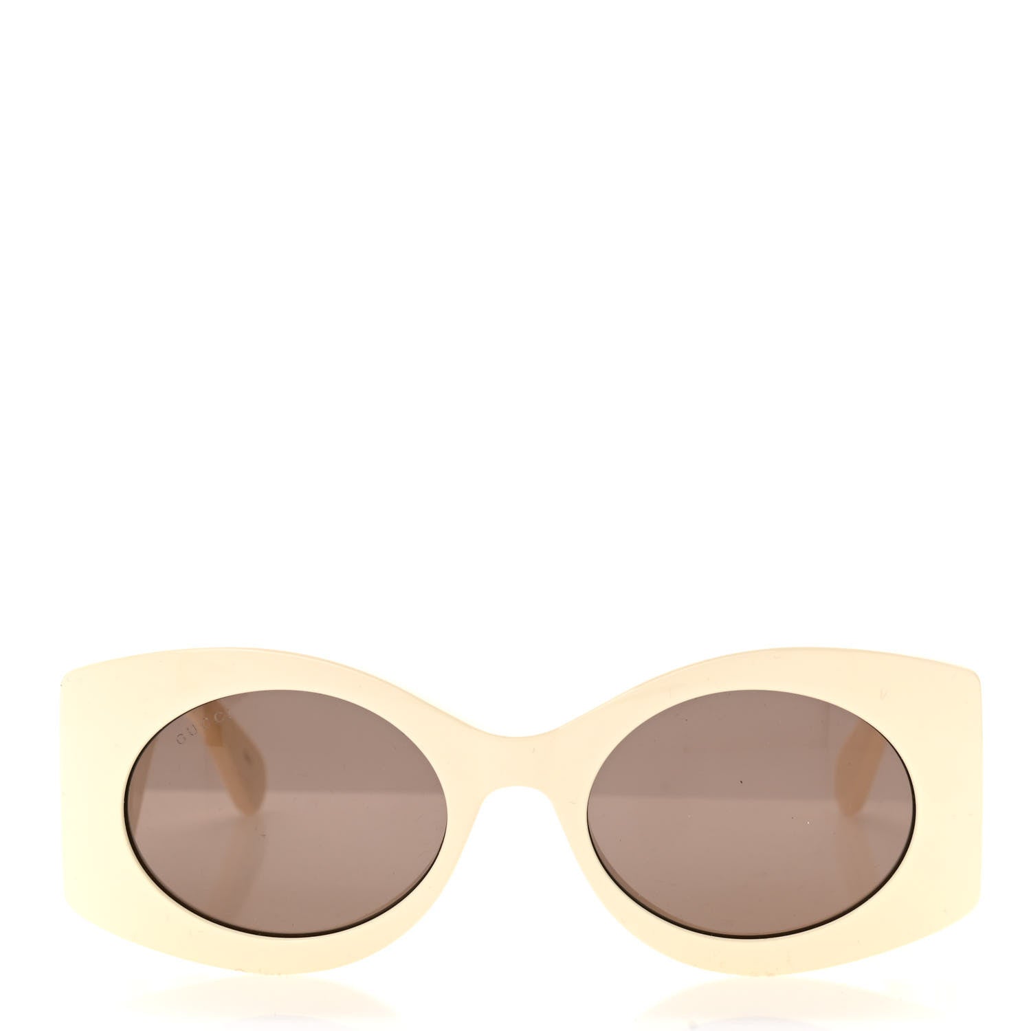 Gucci Acetate Frame GG Marmont Logo Sunglasses GG0810S Ivory 2 of 9