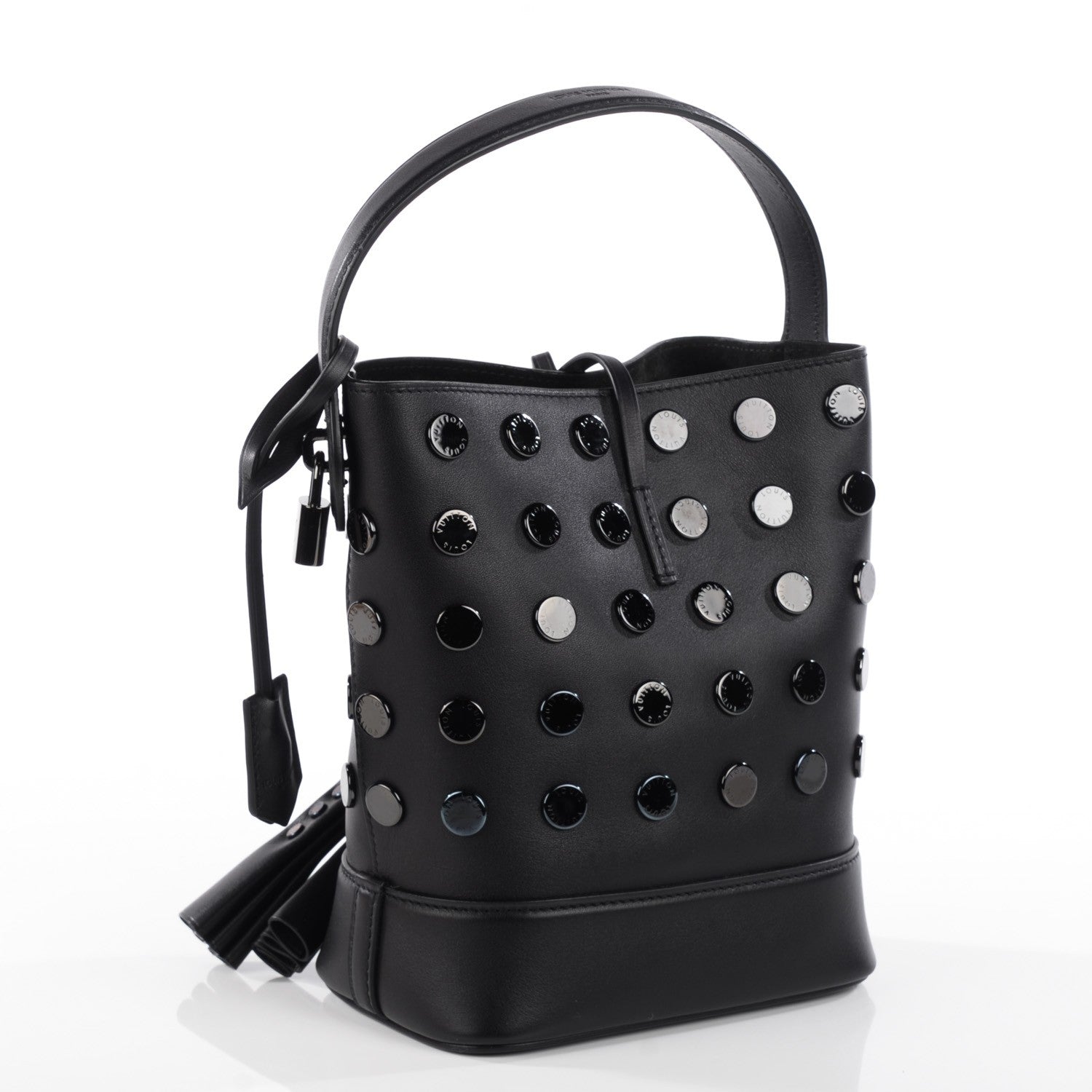 Louis Vuitton Calfskin NN14 Audace PM Black 3 of 9