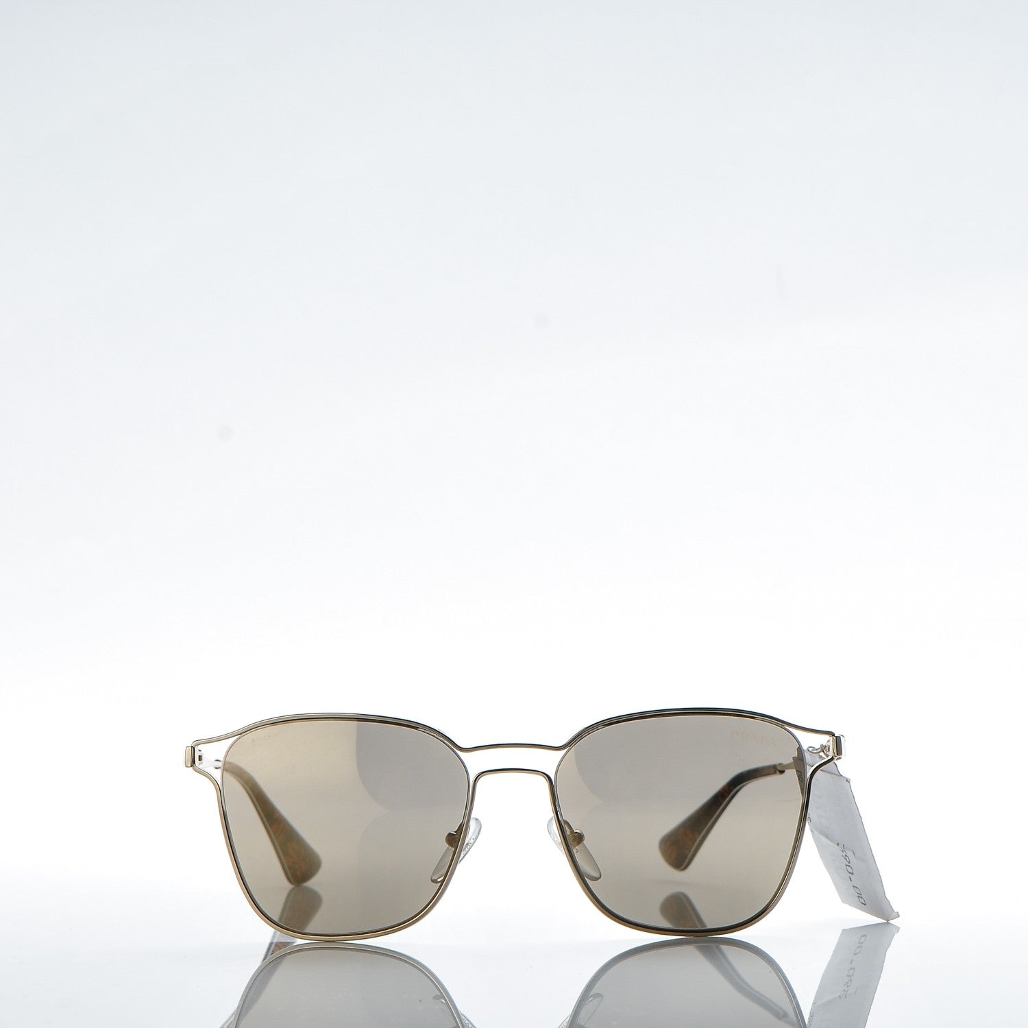 Prada Sunglasses SPR 54T Pale Gold 2 of 7
