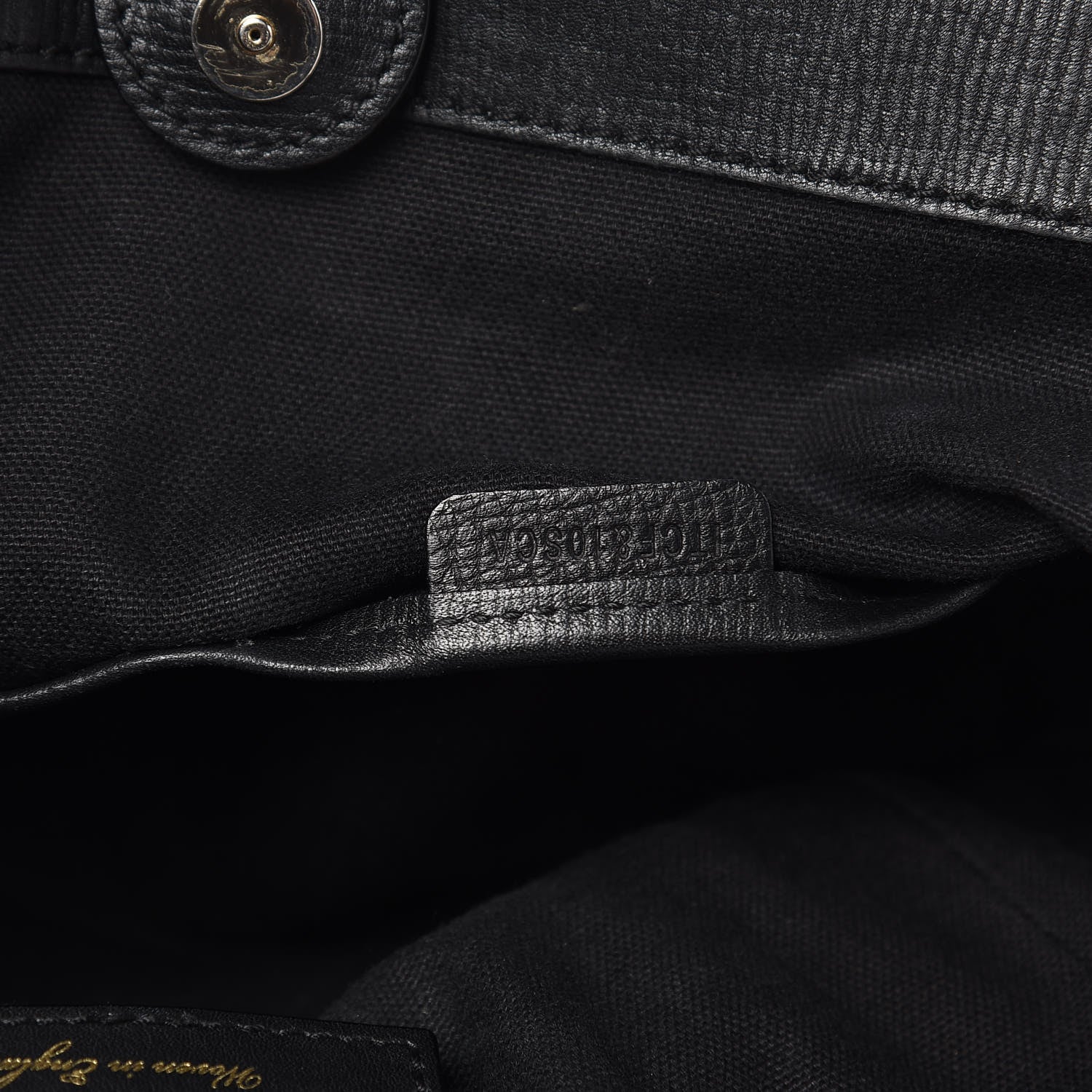Burberry Grainy Calfskin House Check Small Canterbury Black 7 of 14