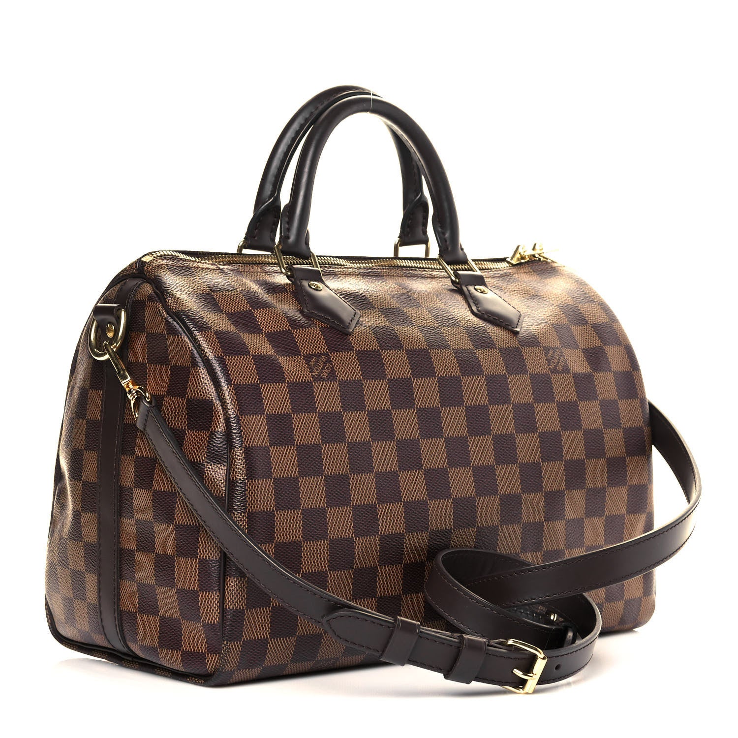 Louis Vuitton Damier Ebene Speedy Bandouliere 30 3 of 11