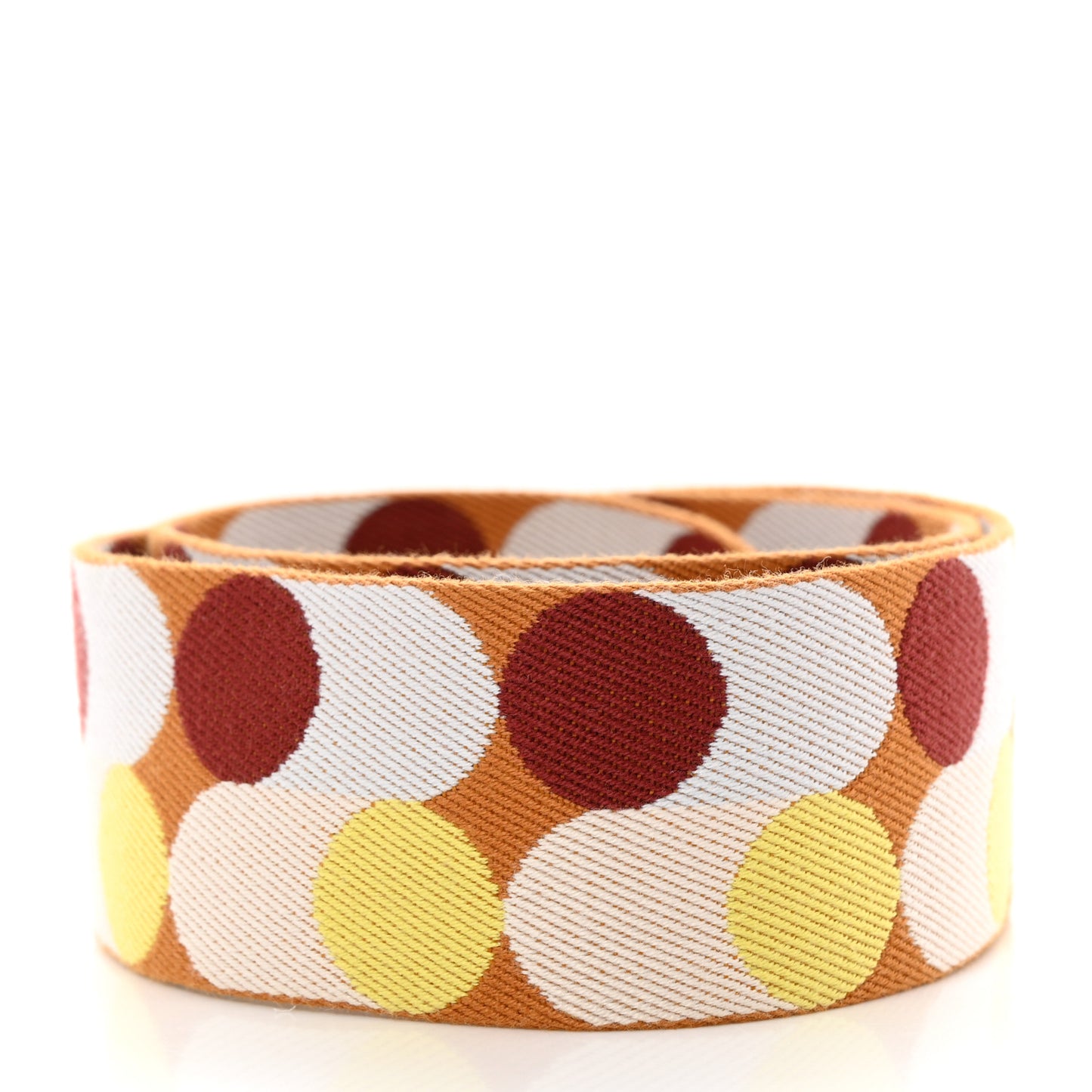 Toile Swift 50mm Sangle Flipperball Shoulder Strap Caramel Nata Gold