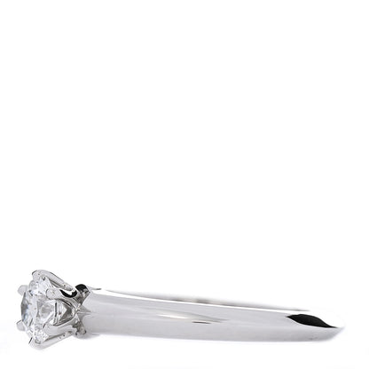 Tiffany Platinum Diamond .40ct Solitaire Engagement Ring 50 5.5 3 of 6