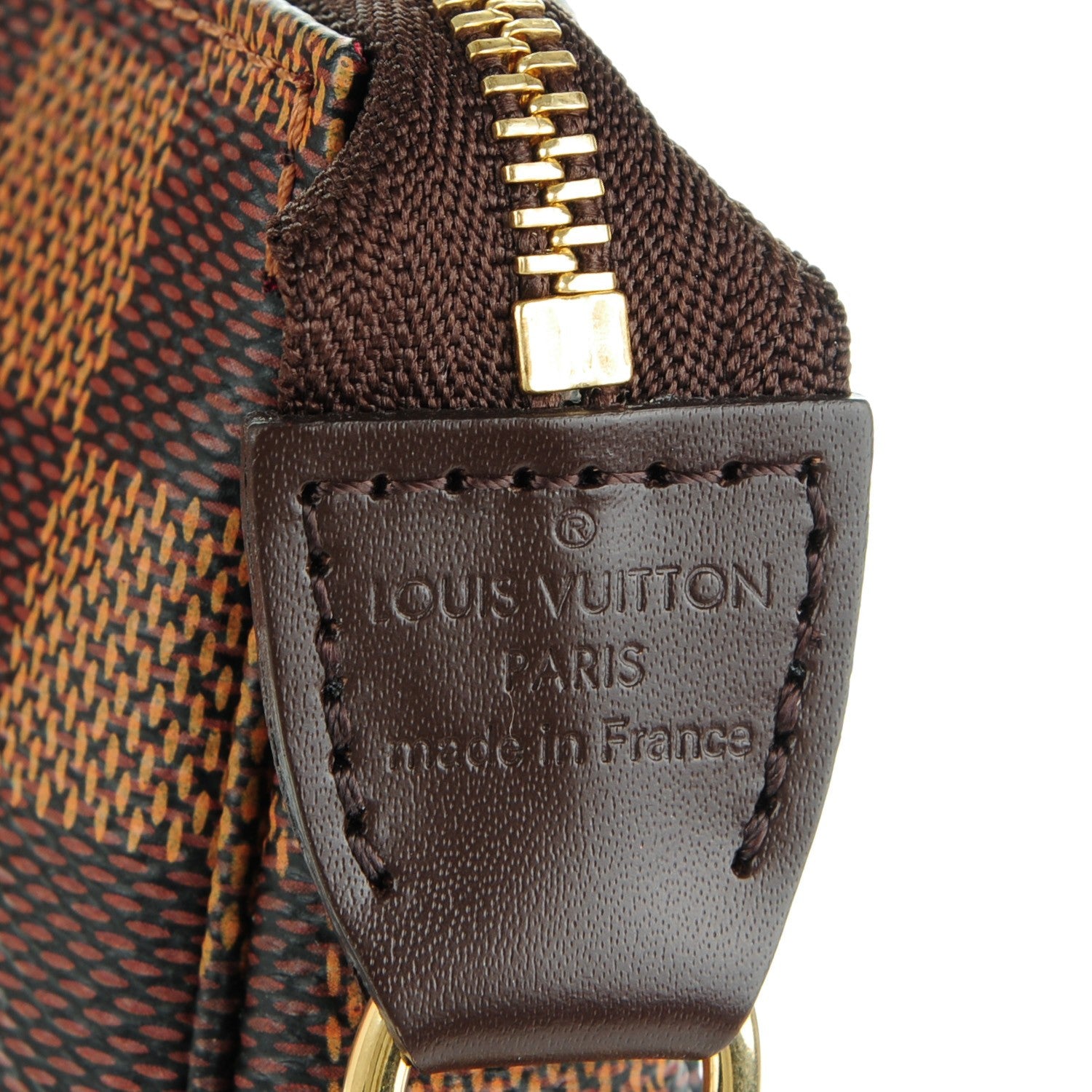 Louis Vuitton Damier Ebene Mini Pochette Accessories 6 of 7