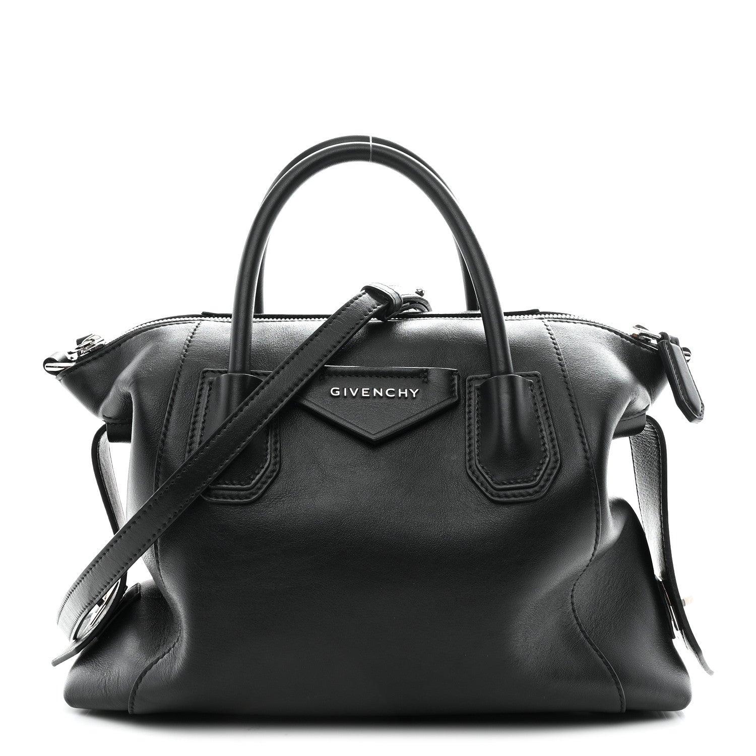 Givenchy Smooth Calfskin Small Soft Antigona Black 1 of 17