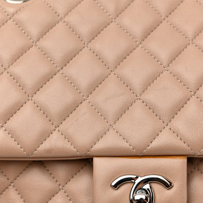 Chanel Lambskin Quilted Large Urban Spirit Backpack Beige 13 of 15