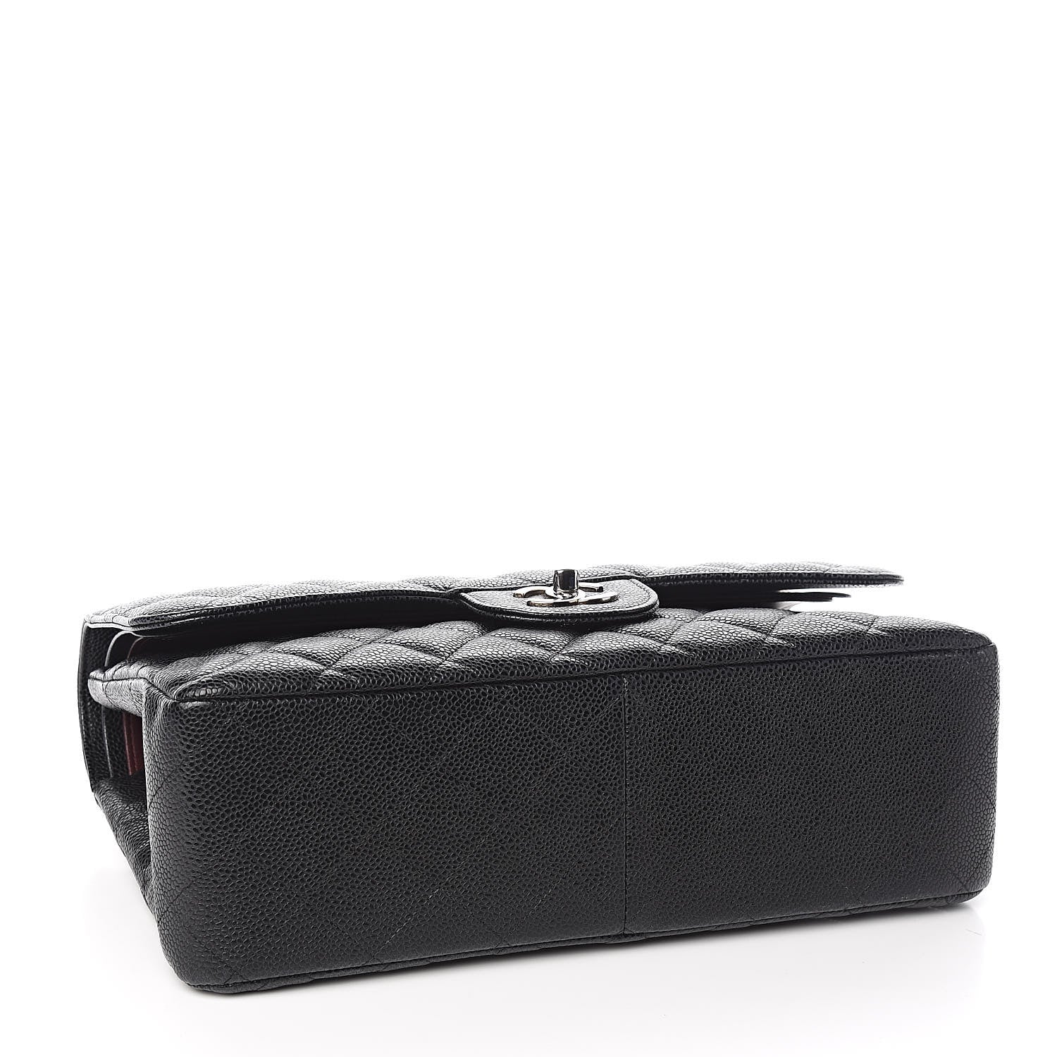 Chanel Caviar Quilted Jumbo Double Flap Black 4 of 12