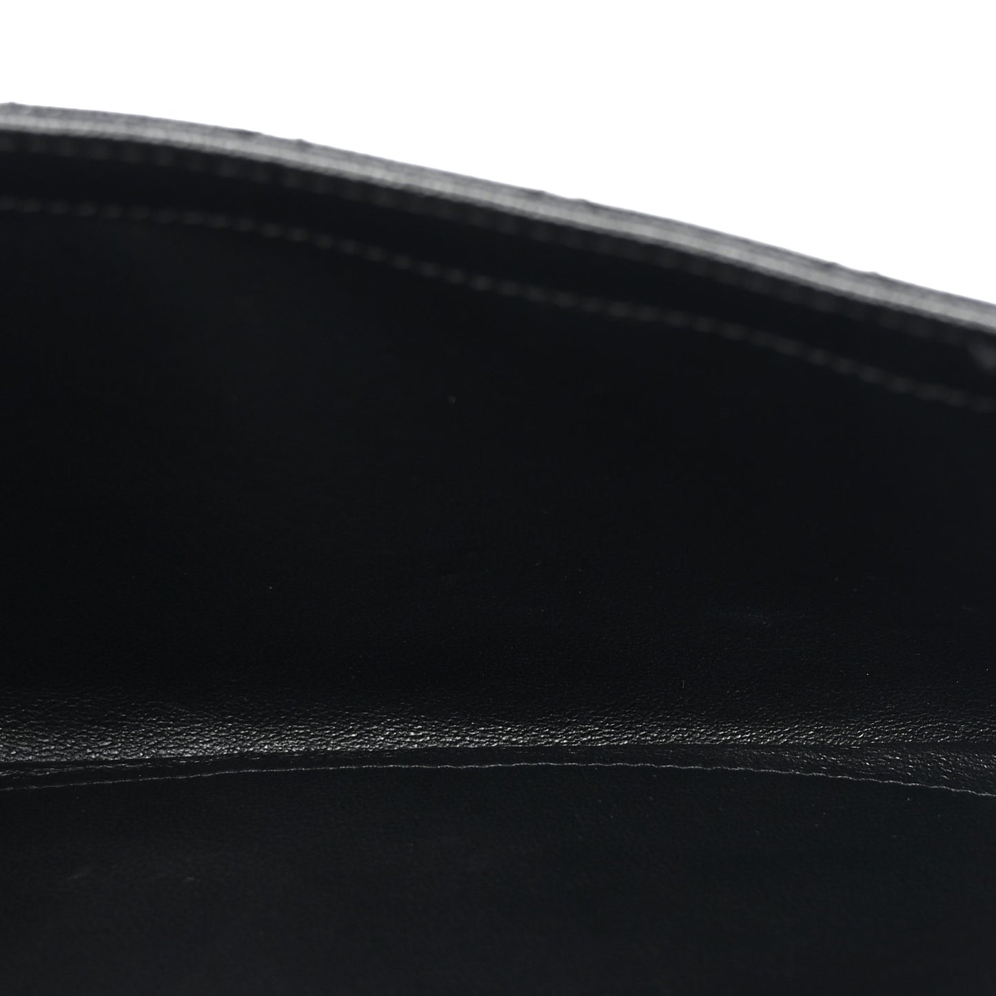 Grain De Poudre Mixed Matelasse Triquilt Monogram Chain Wallet Black
