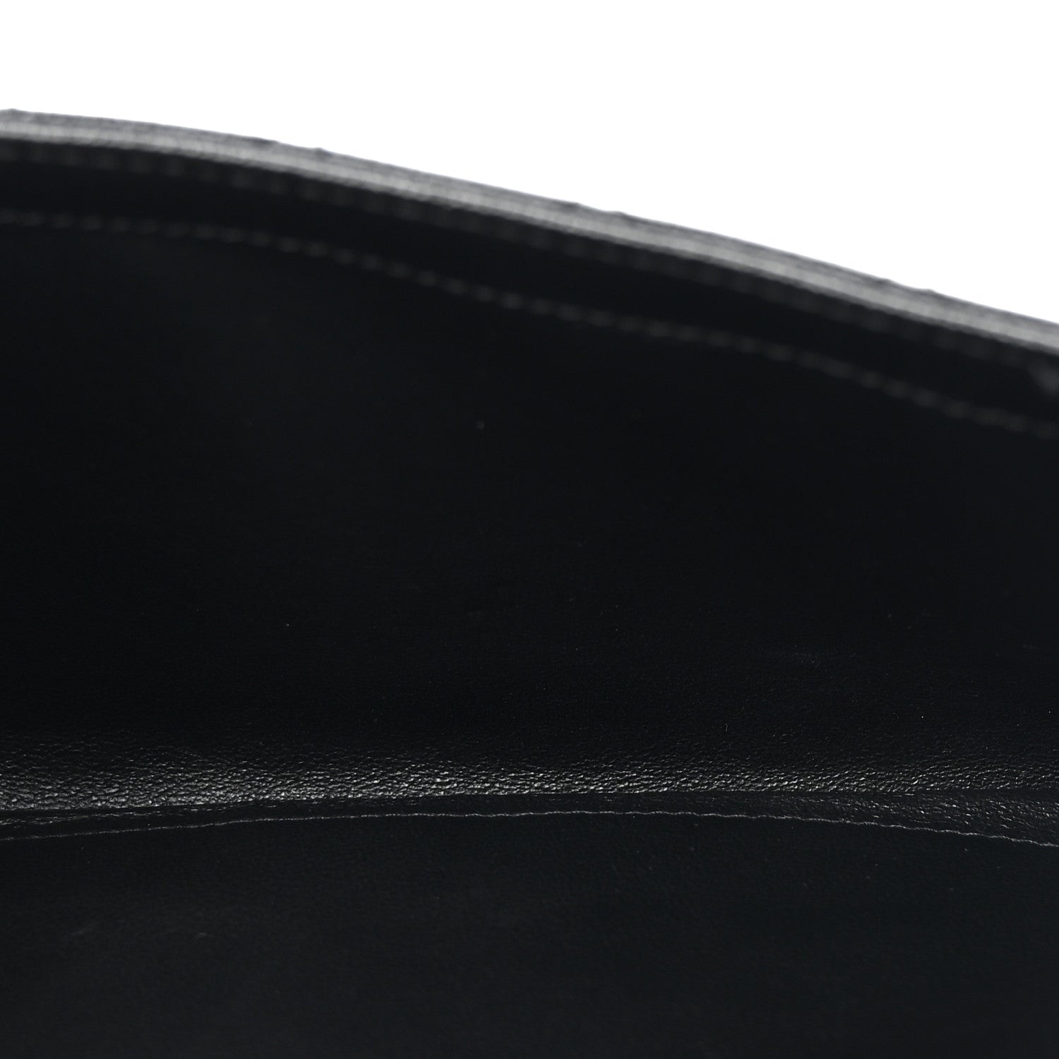 Saint Laurent Grain De Poudre Mixed Matelasse Triquilt Monogram Chain Wallet Black 5 of 9