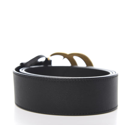 Gucci Calfskin Double G 40mm Belt 90 36 Black 2 of 5