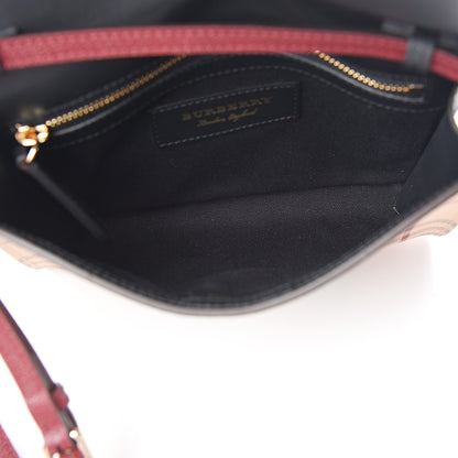 Burberry Haymarket Check Small Loxley Crossbody Bright Toffee 4 of 8