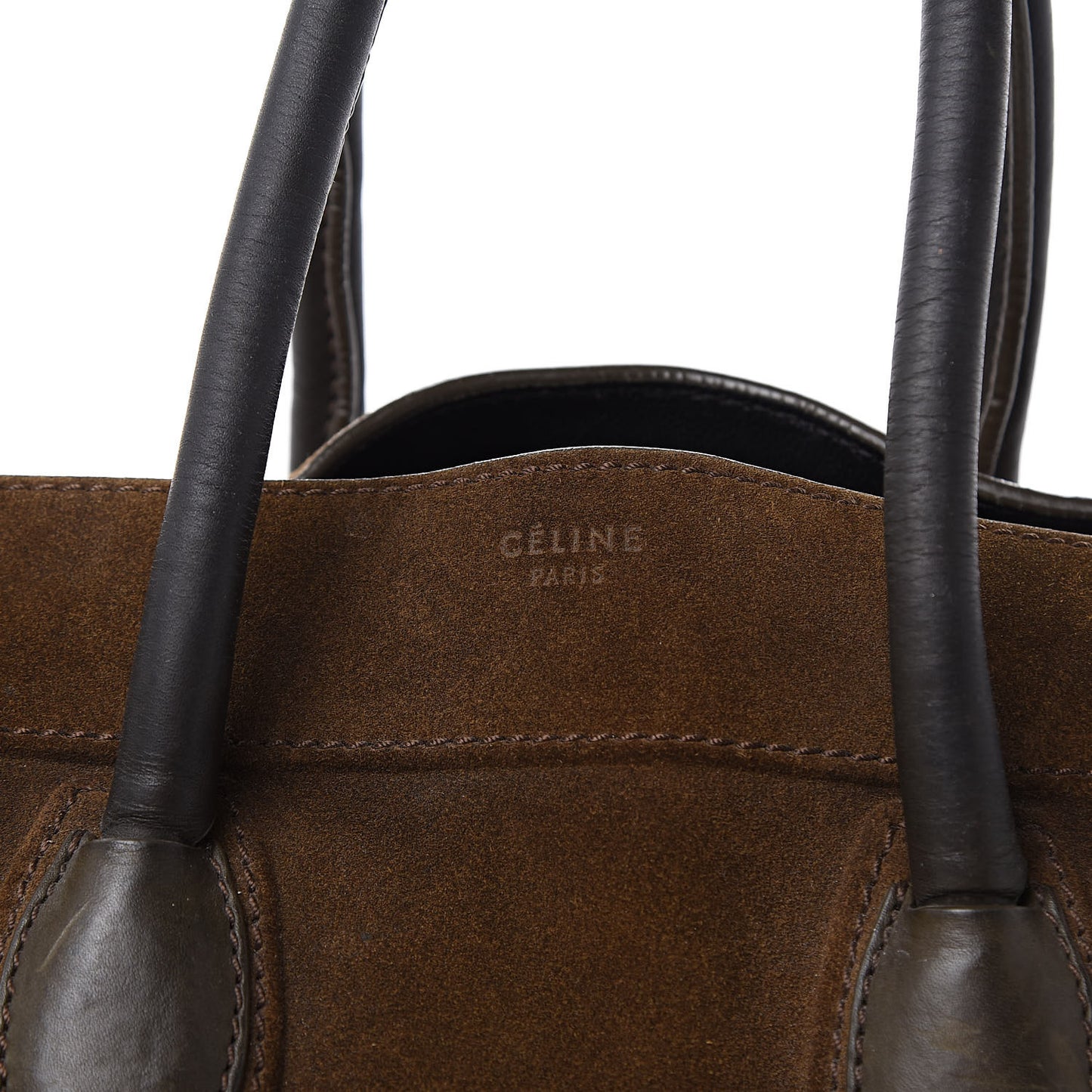 Suede Medium Phantom Luggage Olive