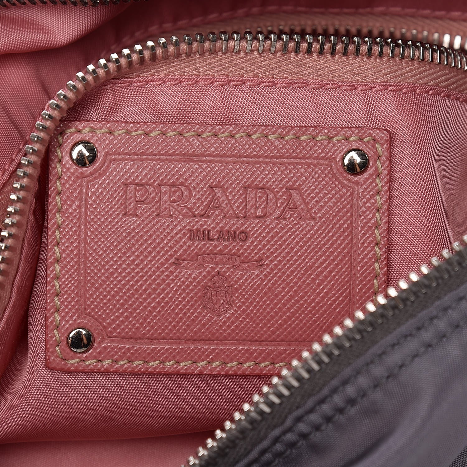 Prada Tessuto Nylon Vela Messenger Bag Grey 5 of 9