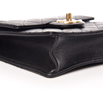 Chanel Lambskin Quilted Chic Pearls Flap Black 5 of 10