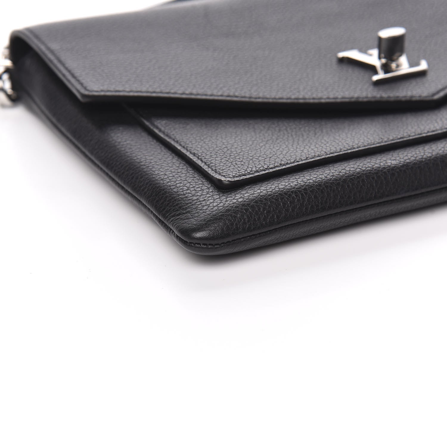 Louis Vuitton Soft Calfskin My Lockme Pochette Black 7 of 9