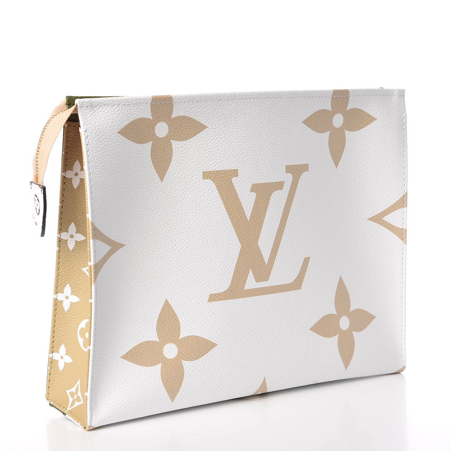 Monogram Giant Toiletry Pouch 26 Kaki