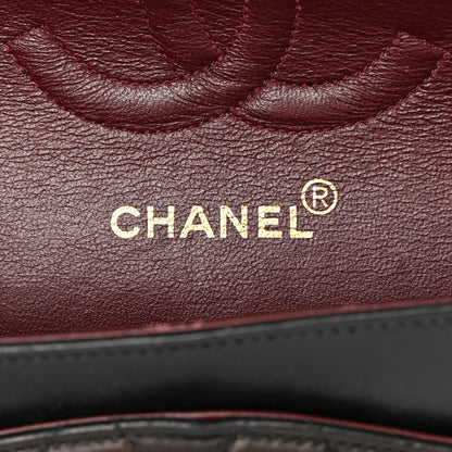 Chanel Lambskin Quilted Medium Double Flap Black 6 of 22