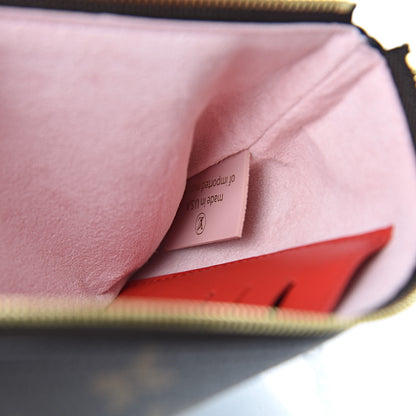 Louis Vuitton Monogram Blooming Flowers Double Zip Pochette 9 of 12