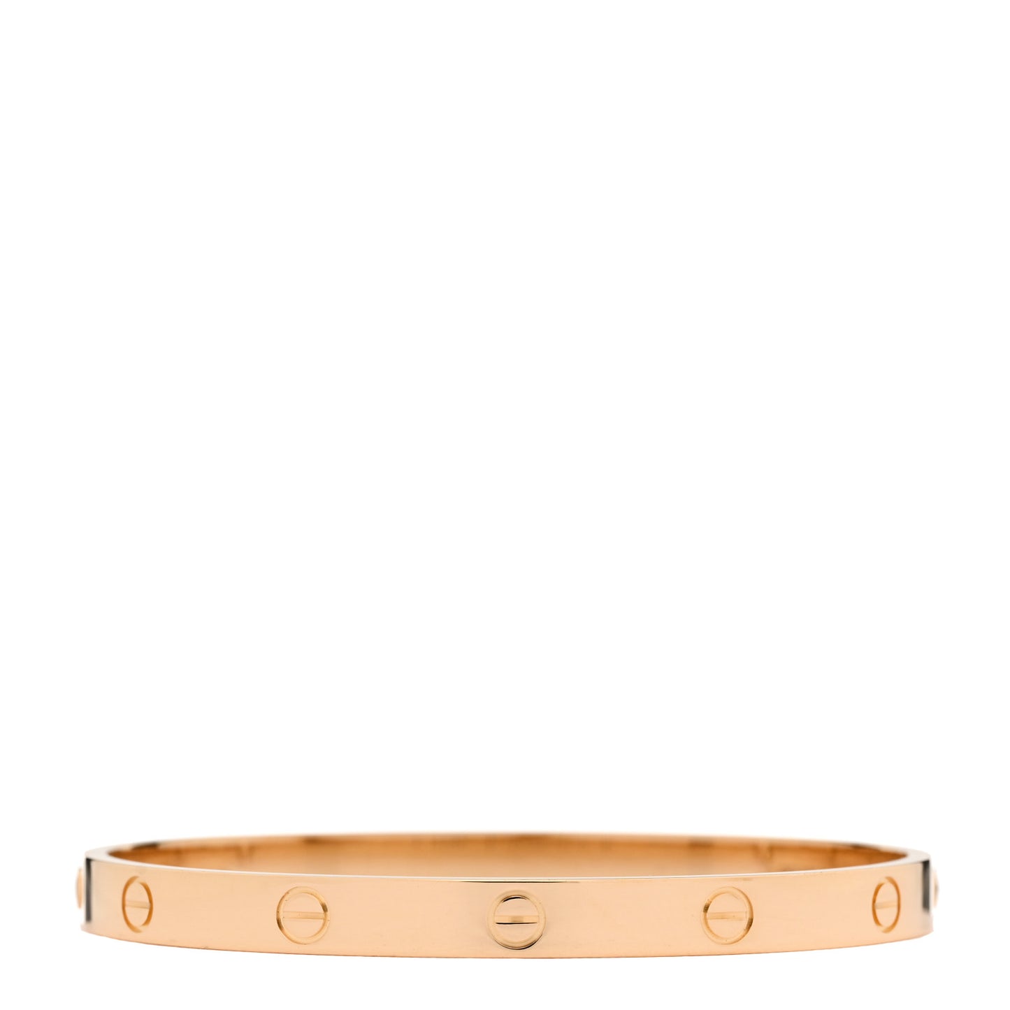 18K Yellow Gold LOVE Bracelet 19