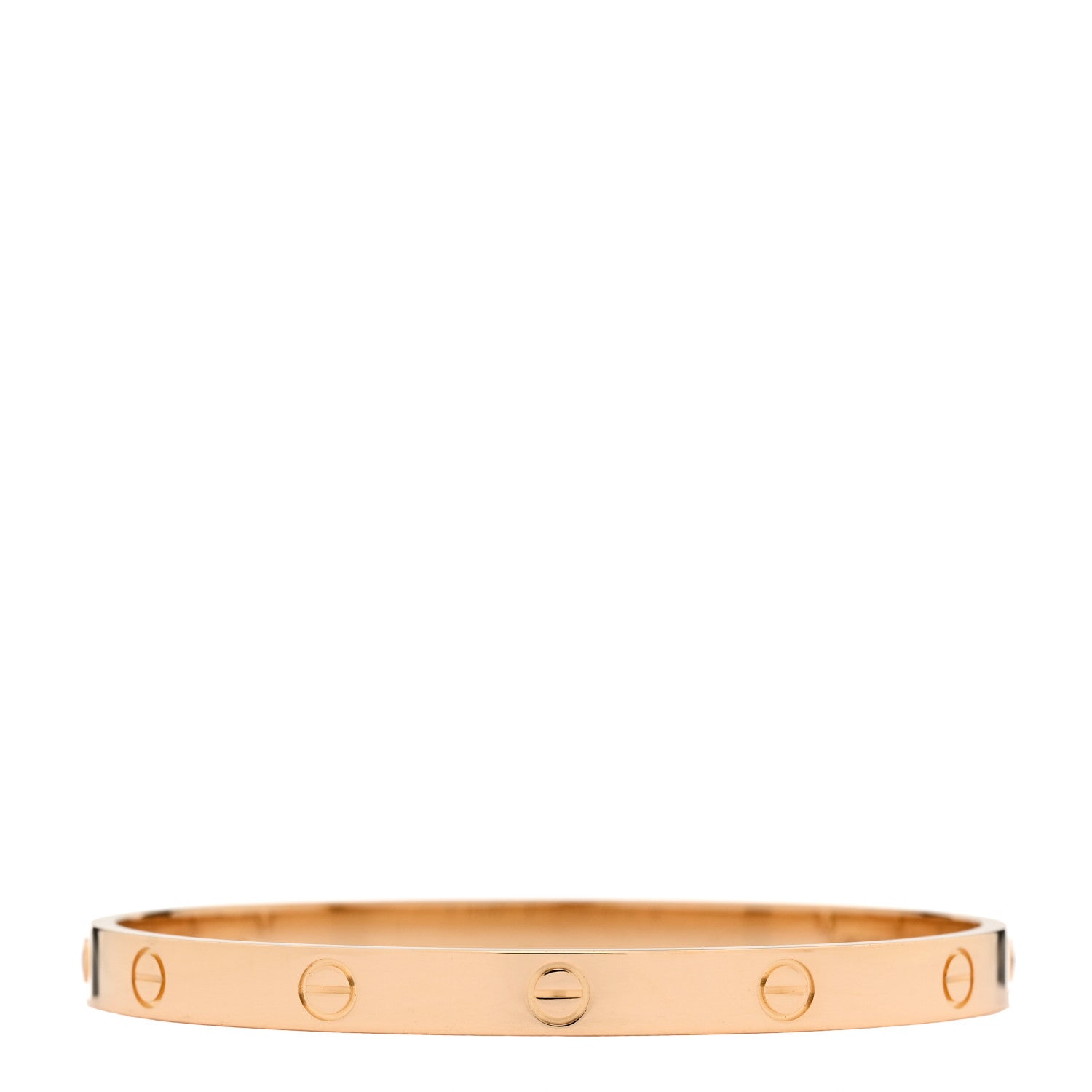Cartier 18K Yellow Gold LOVE Bracelet 19 2 of 8