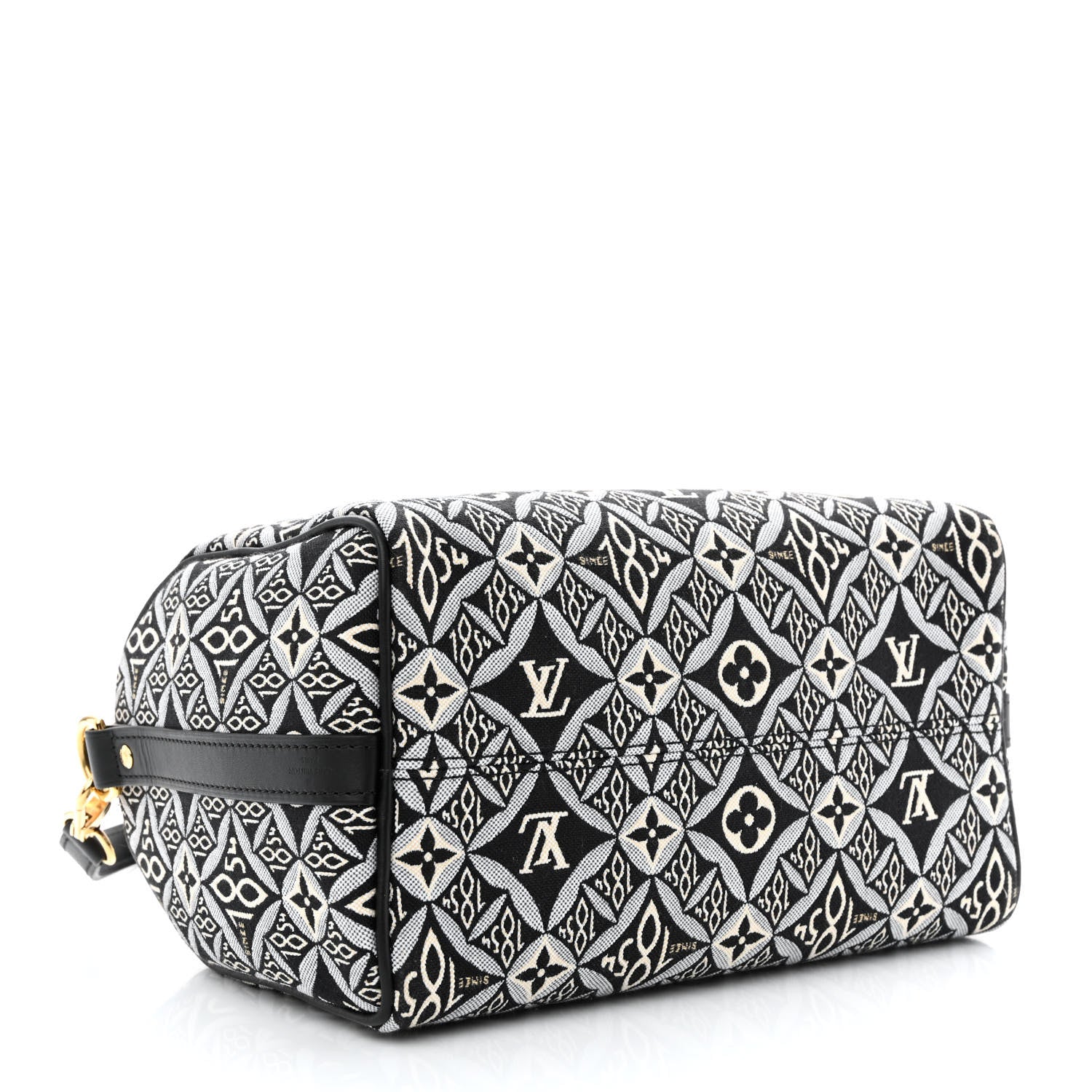 Louis Vuitton Jacquard Since 1854 Speedy Bandouliere 25 Grey 4 of 10