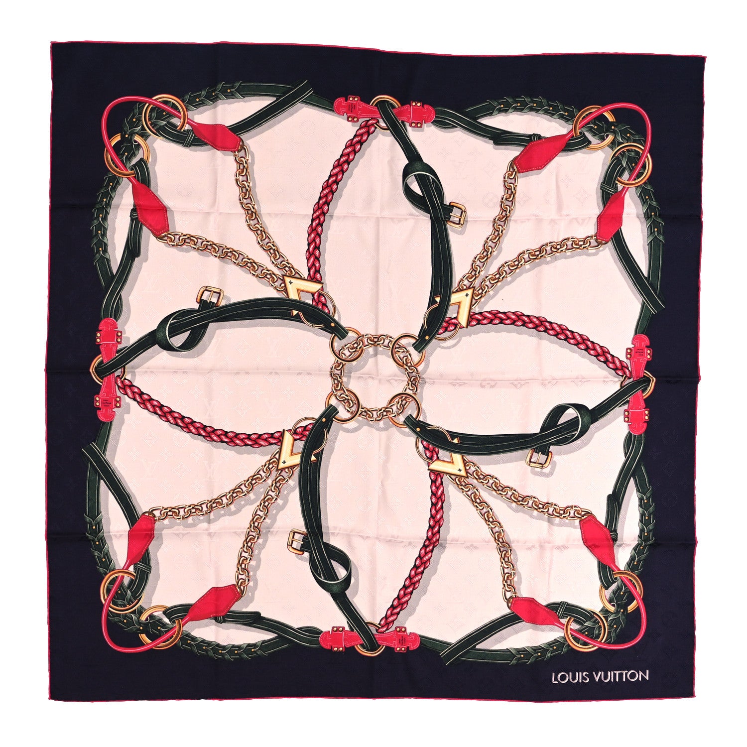 Louis Vuitton Cashmere Silk Handle Me Scarf Multicolor 1 of 4