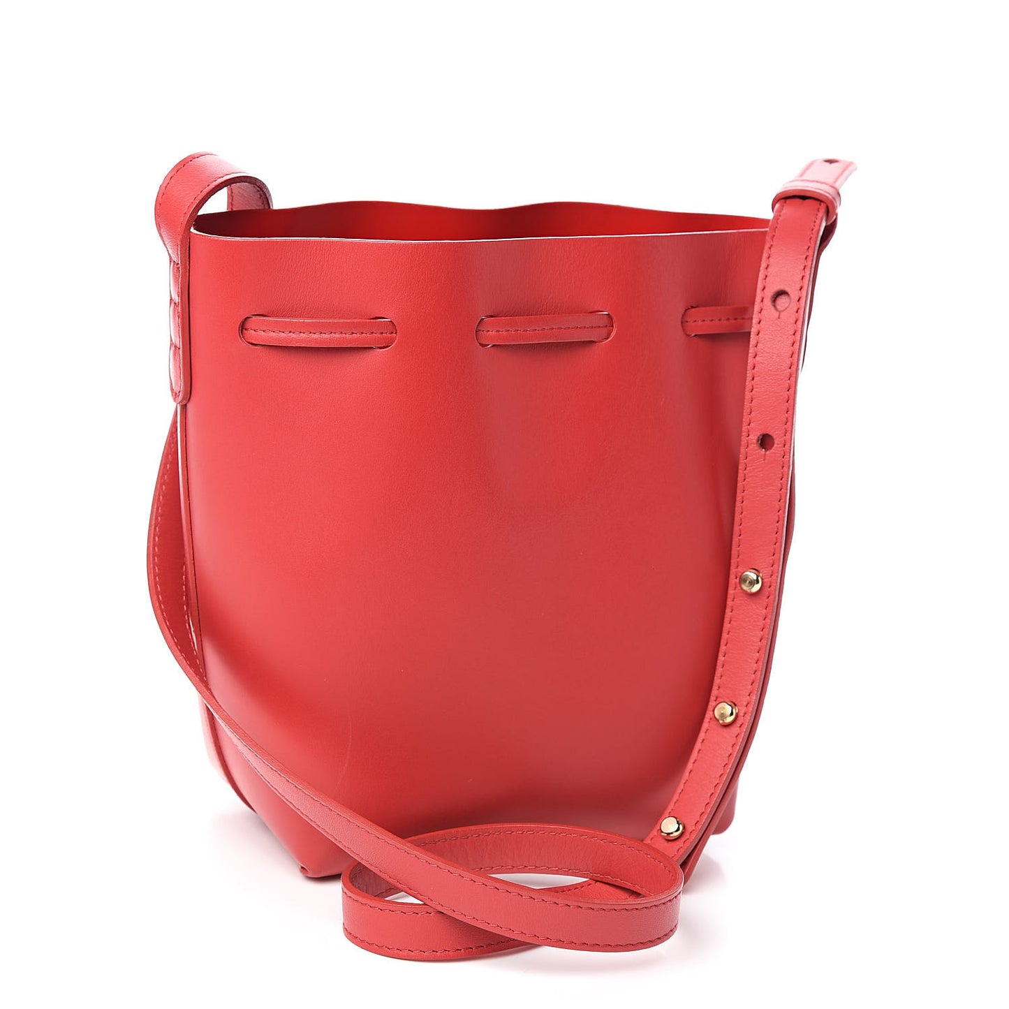 Calfskin Mini Mini Bucket Bag Flamma