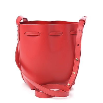 Mansur Gavriel Calfskin Mini Mini Bucket Bag Flamma 3 of 13