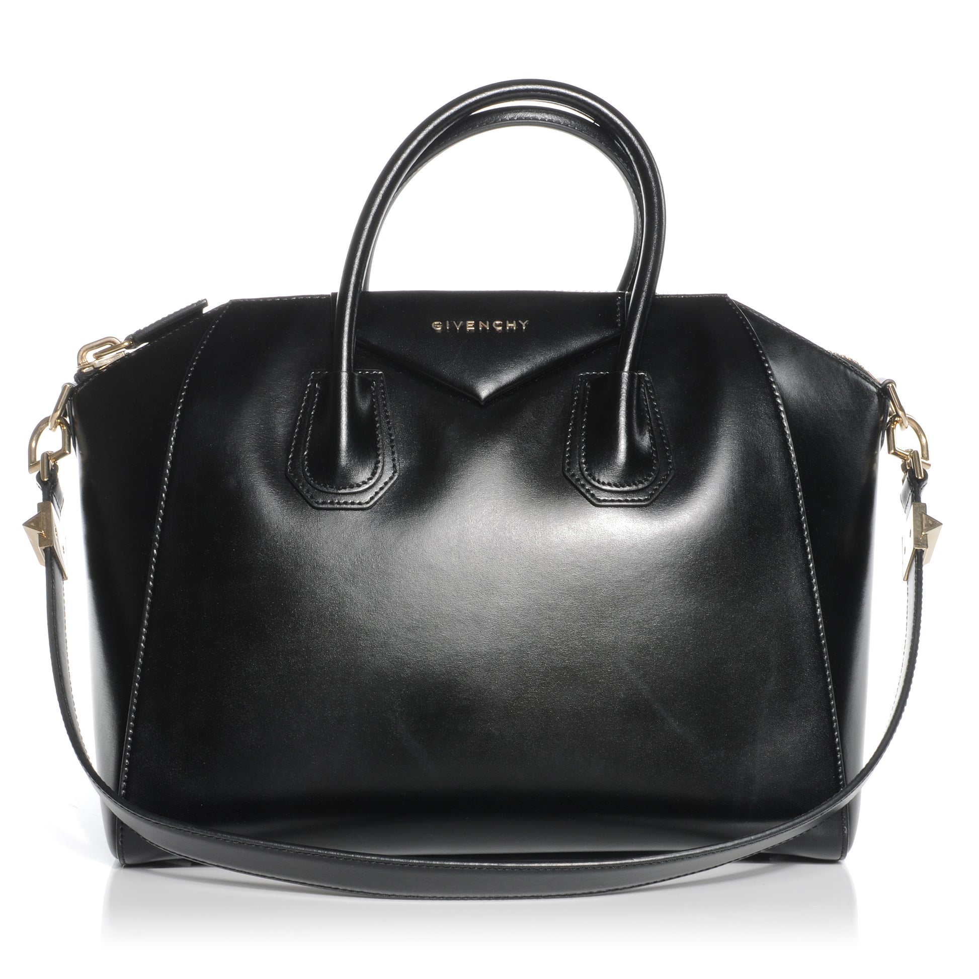 Givenchy Smooth Calfskin Medium Antigona Black 1 of 8