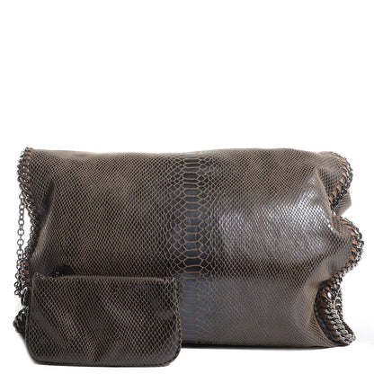 Stella McCartney Faux Python Large Falabella Tote 1 of 9