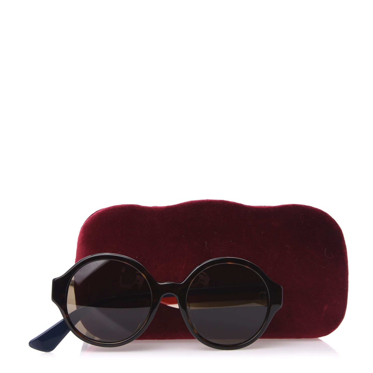 Gucci Round Web Sunglasses GG0280SA Tortoise 8 of 8