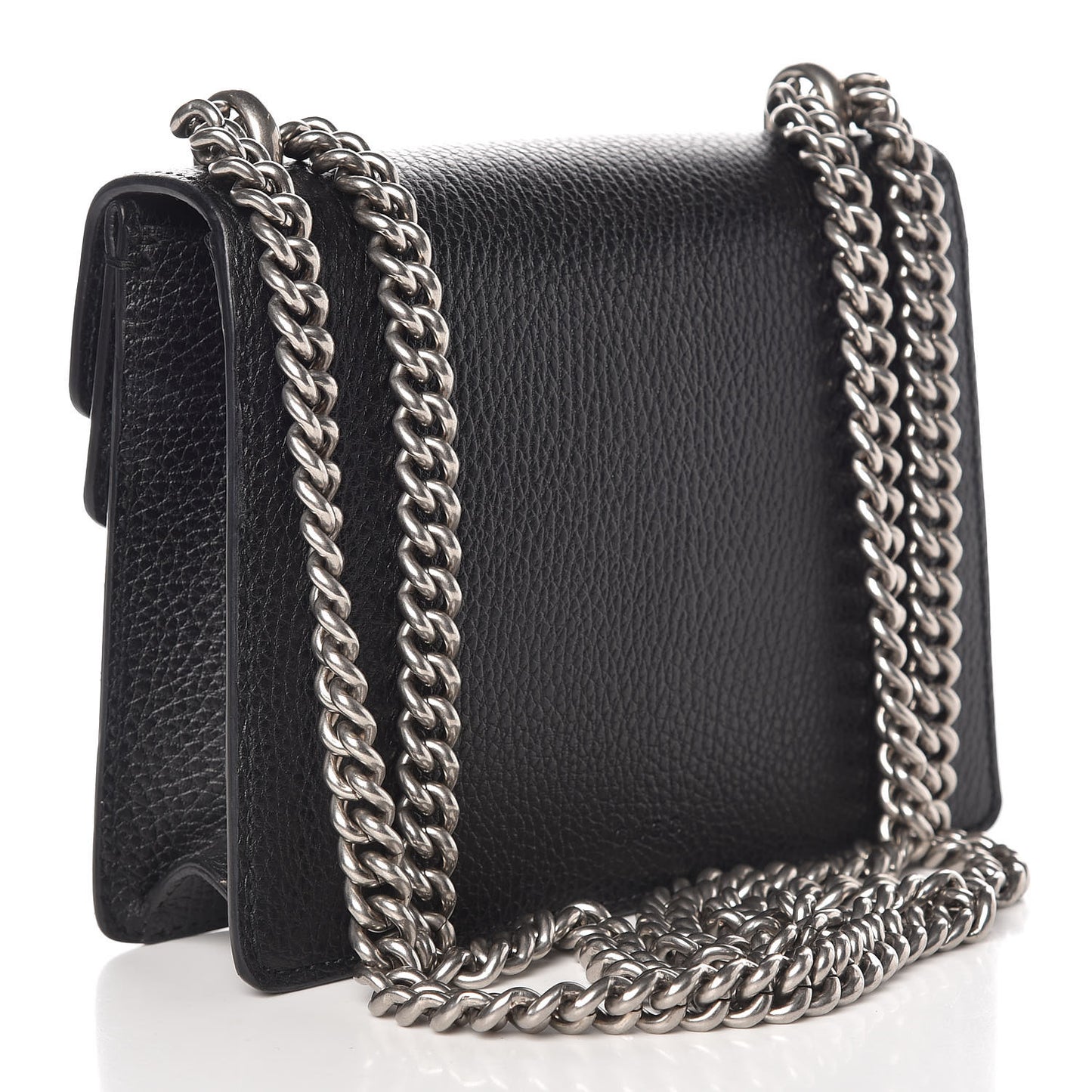 Calfskin Mini Dionysus Shoulder Bag Black