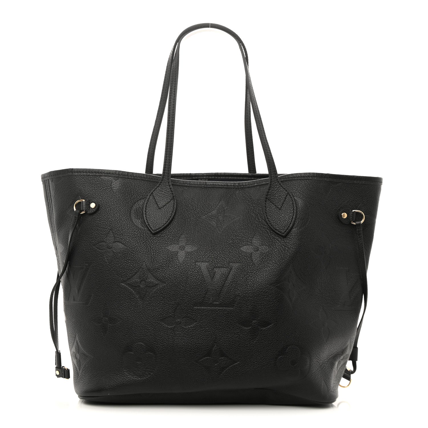 Louis Vuitton Empreinte Monogram Giant Neverfull MM Black 1 of 12