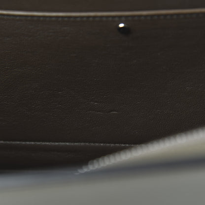 Celine Drummed Calfskin Suede Medium Trapeze Souris 10 of 10