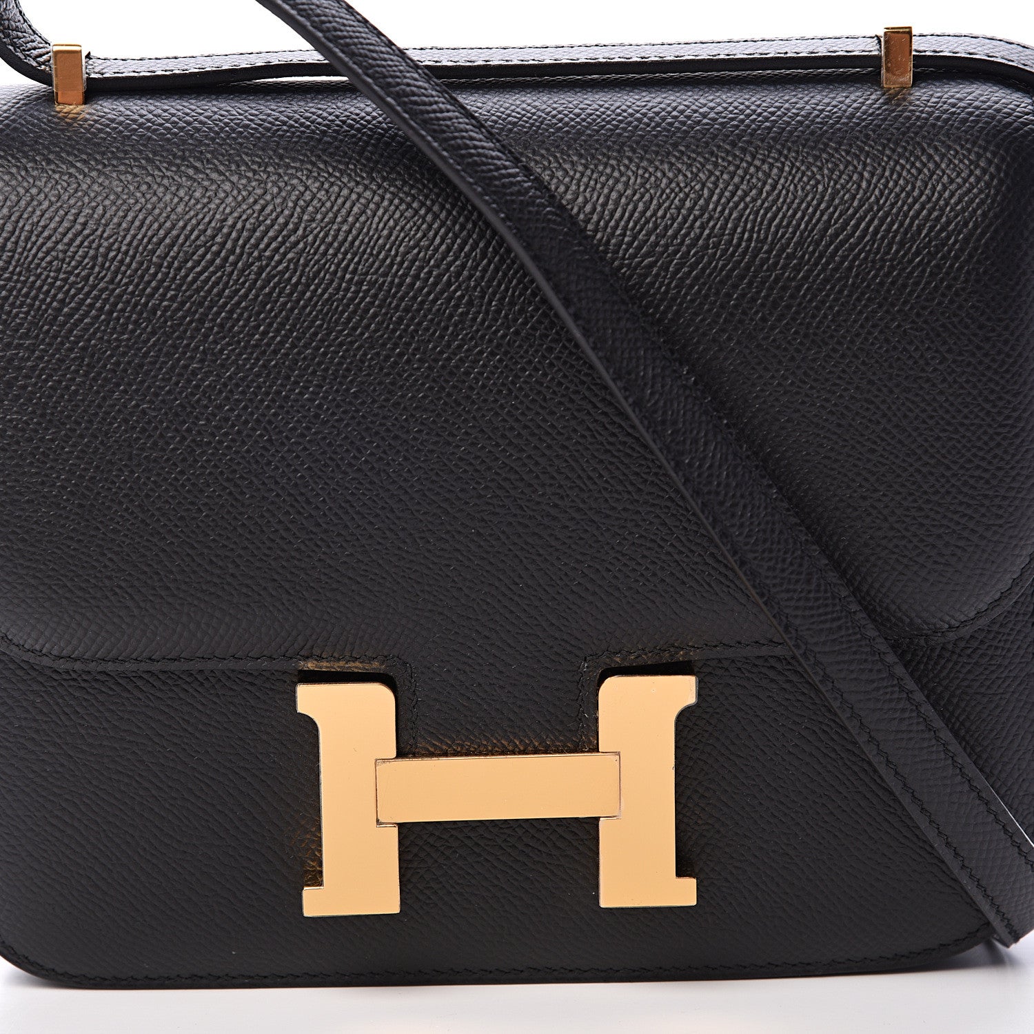 Hermes Epsom Constance 18 Black 7 of 11