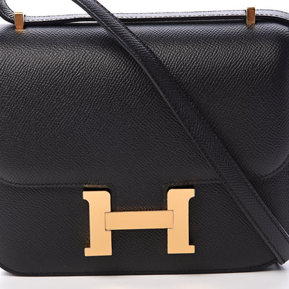 Hermes Epsom Constance 18 Black 7 of 11