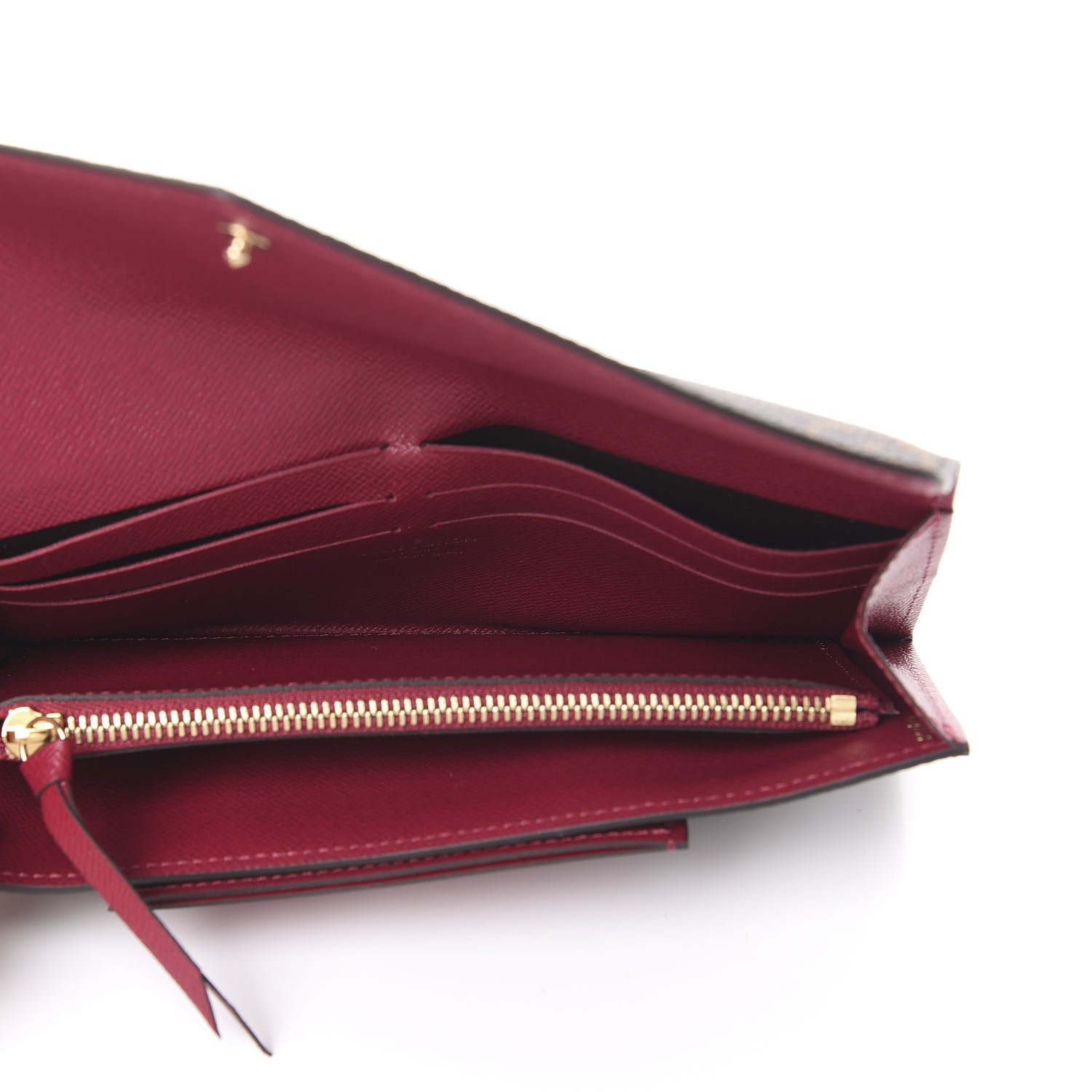 Louis Vuitton Monogram Jeanne Wallet Fuchsia 6 of 8