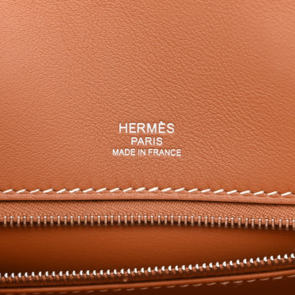 Hermes Swift Birkin Shadow 25 Gold 6 of 10