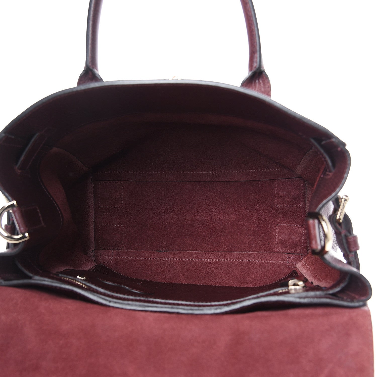 Mulberry Natural Leather Cara Delevigne Convertible Satchel Oxblood 4 of 8