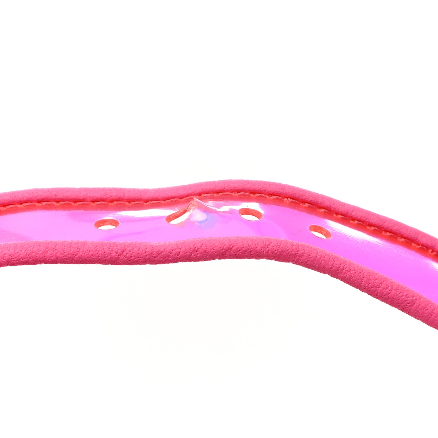 PVC Loubi Duniss 100 Lug Sole Sandals 38 Fluo Pink