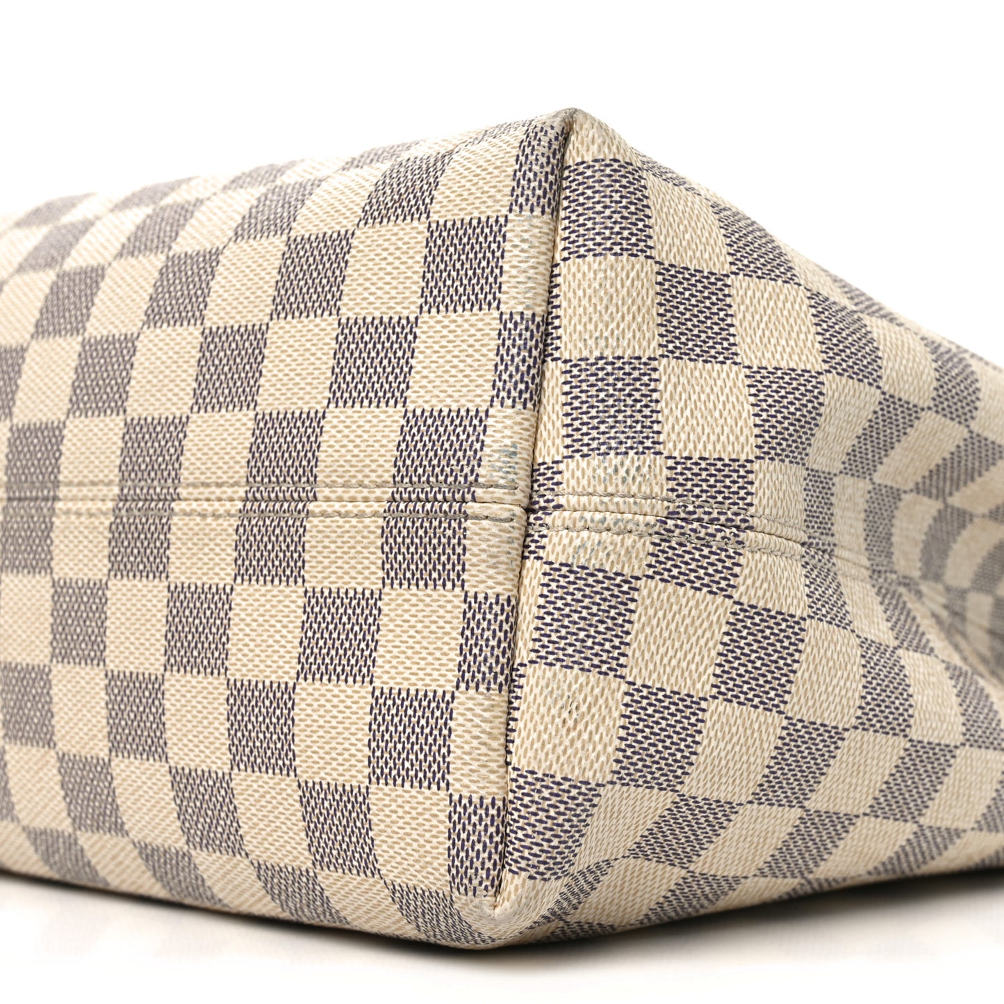 Damier Azur Graceful MM Rose Ballerine