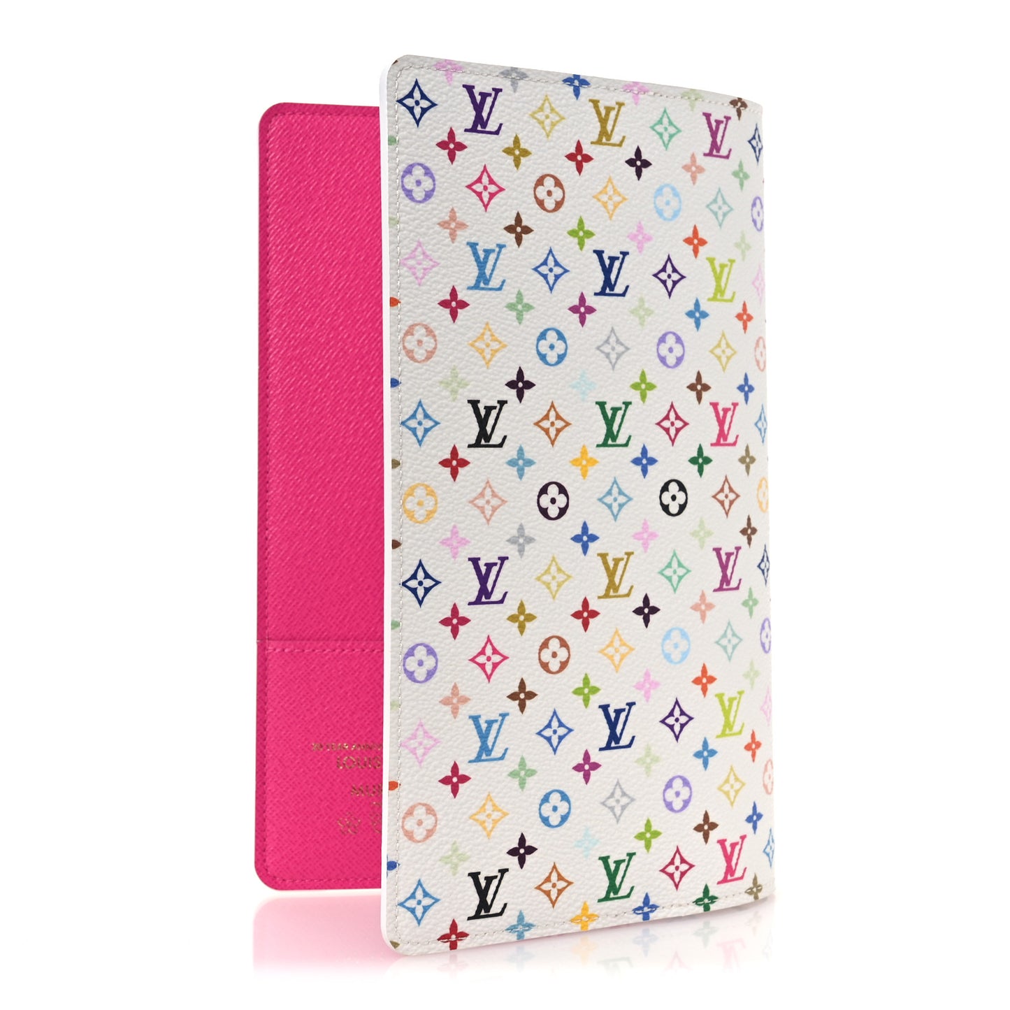 LV X TM Monogram Multicolor Emily Notebook Cover MM White