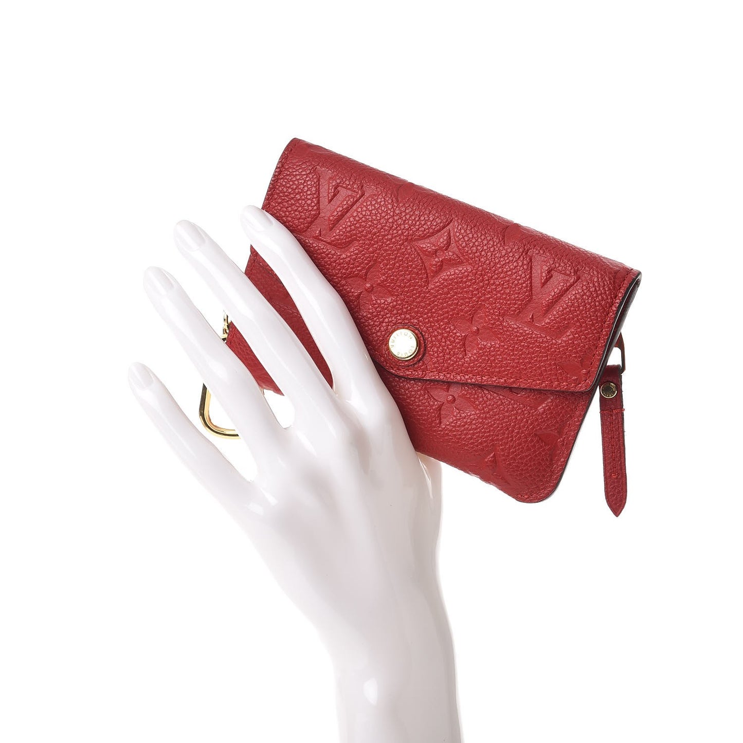 Empreinte Key Pouch Cherry