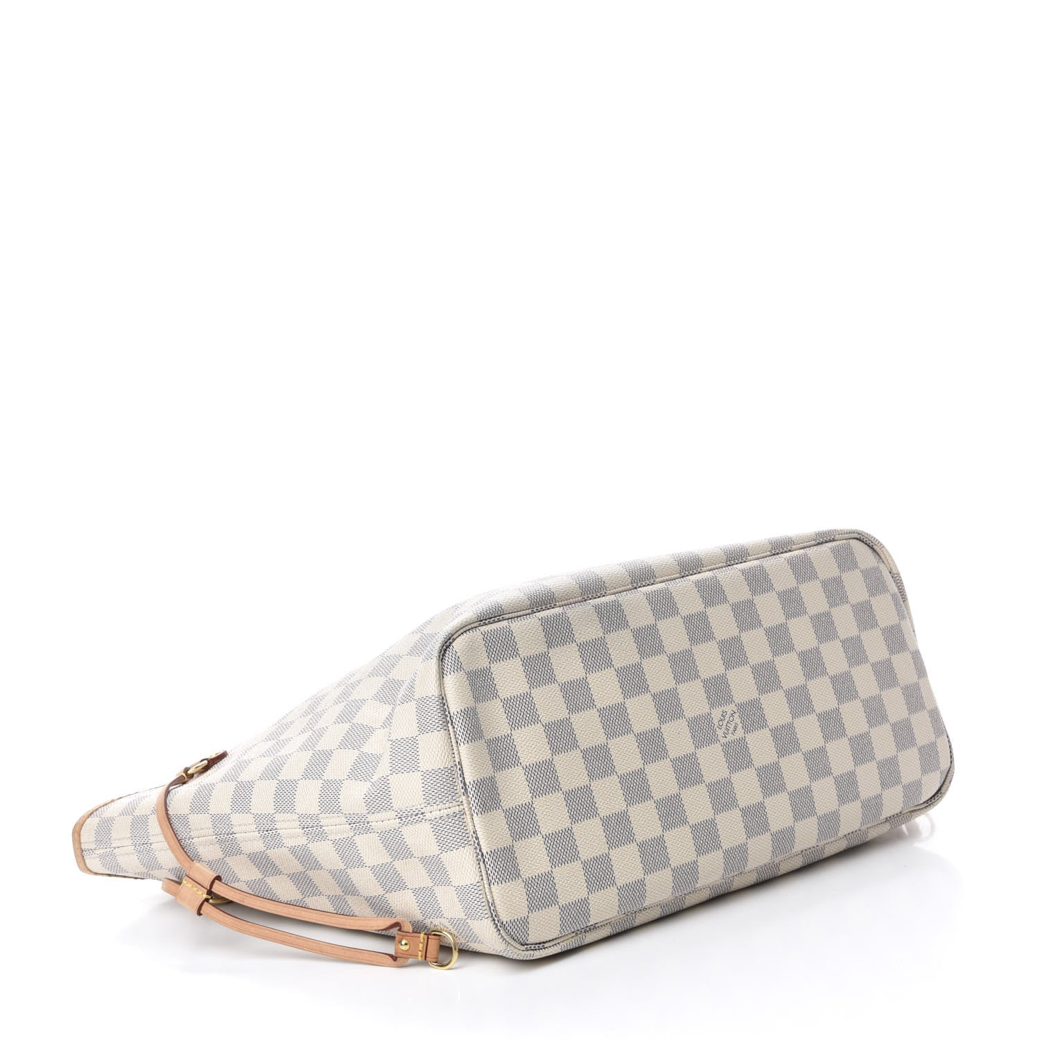 Louis Vuitton Damier Azur Neo Neverfull MM Rose Ballerine 4 of 10