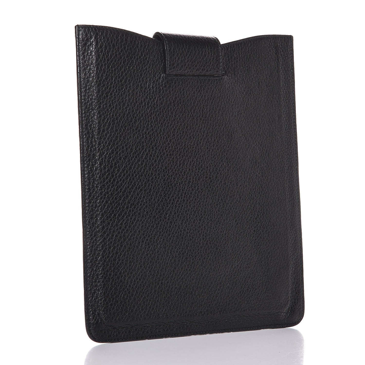 Gucci Pebbled Calfskin Soho iPad Case Black 3 of 6
