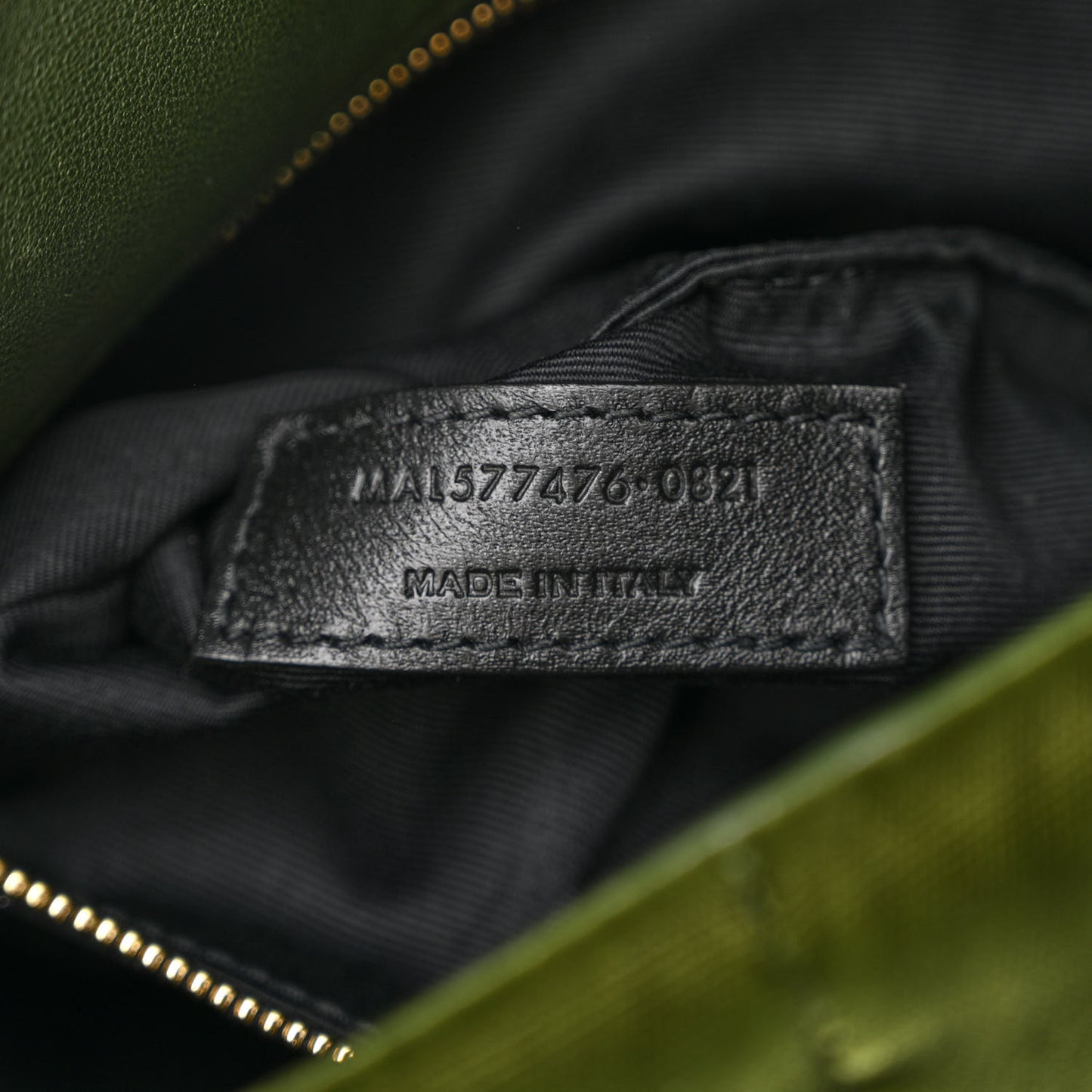 Velvet Quilted Small Loulou Puffer Monogram Chain Satchel Kaki Musk