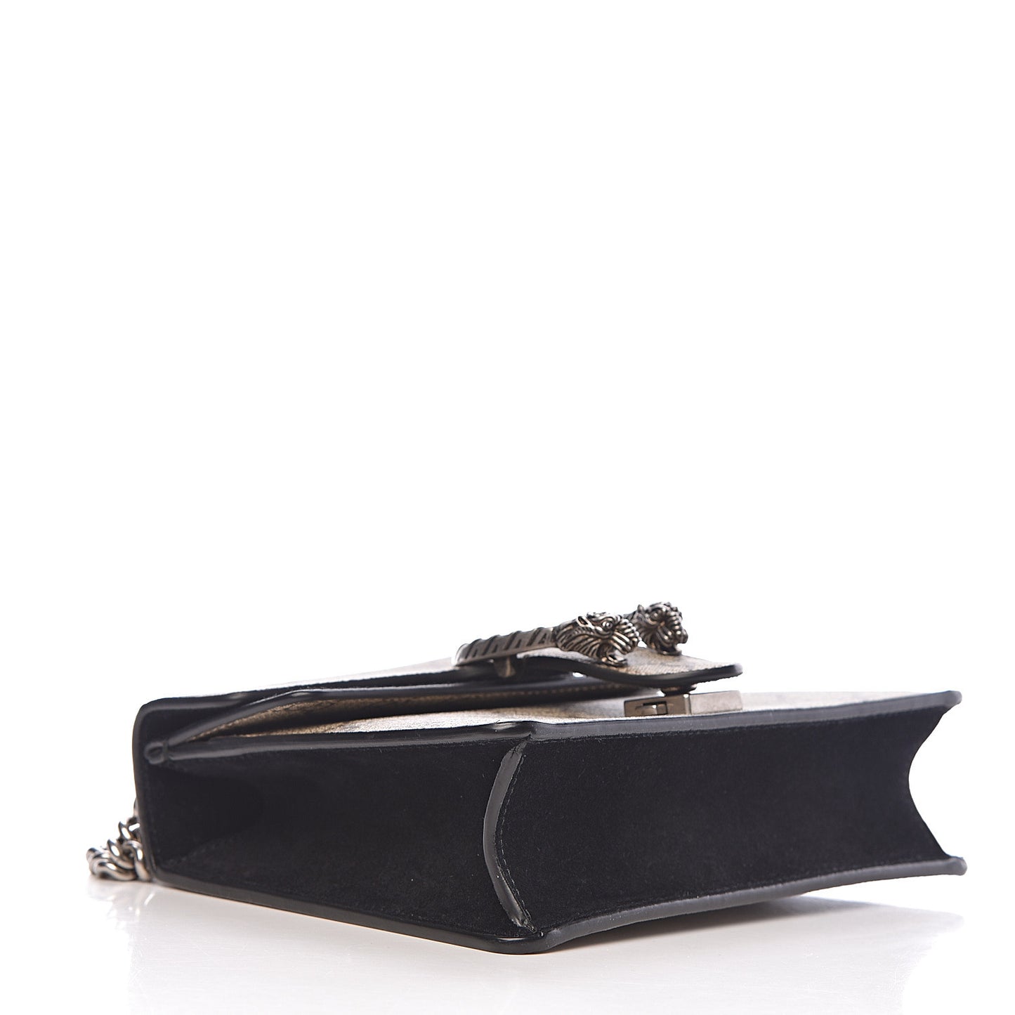 GG Supreme Monogram Mini Dionysus Shoulder Bag Black