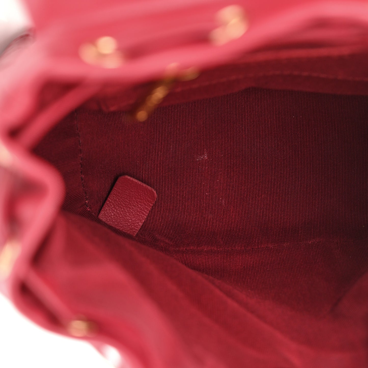 Calfskin Quilted Mini Urban Spirit Backpack Red